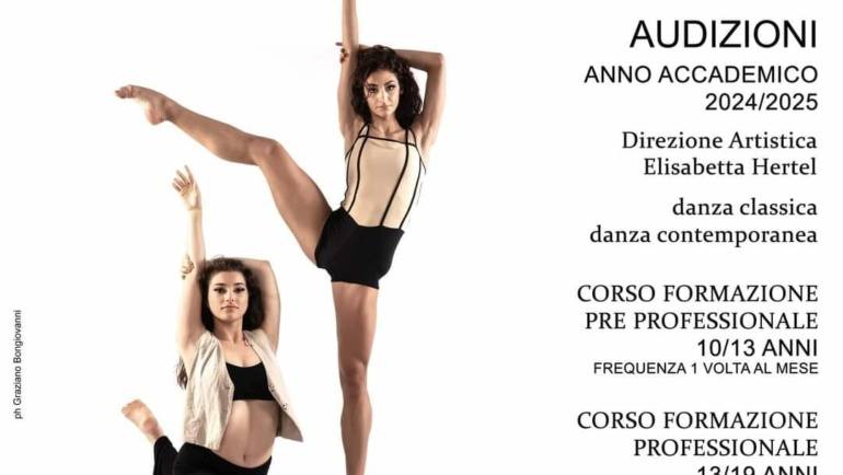 Tour Audizioni 2024/2025 Accademia Internazionale Coreutica
